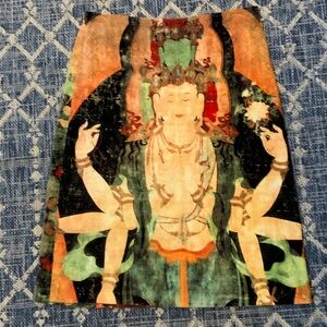 Vivienne Tam Multicolor A-Line Skirt